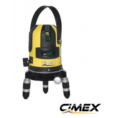 Laser level with green beam CIMEX SL1H4VG