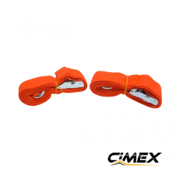 Rampa de aluminio plegable CIMEX, Juego de 2 – 223 x 28 cm / 680 kg