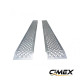 Rampa de aluminio CIMEX, juego de 2 – 200 x 21,5 cm / 400 kg