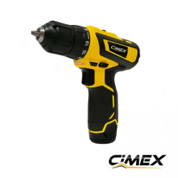 Taladro atornillador inalámbrico CIMEX CD12V30NM / 2 x 1,5 Ah