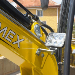 Mini excavadora Cimex CHE12RS-CAB-SB con brazo articulado