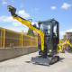 Mini excavadora Cimex CHE12RS-CAB-SB con brazo articulado