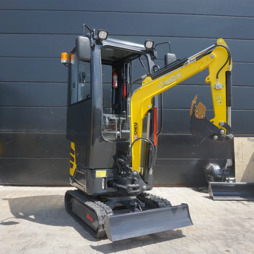 Mini excavadora Cimex CHE12RS-CAB-SB con brazo articulado
