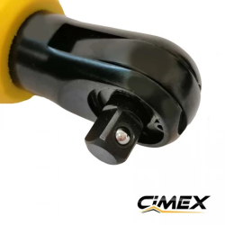 Llave de carraca de impacto inalámbrica CIMEX CW12V40NM, 40 Nm / 2 x 1,5 Ah