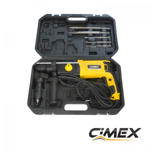 ¡PAQUETE PROMOCIONAL! Martillo perforador con portabrocas rápido 3 kg + Nivel láser lineal con rayo verde