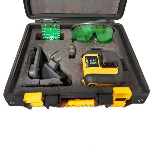 PACK PROMO! Martillo perforador con portabrocas de cambio rápido 3 kg + Nivel láser 3D + Escalera telescópica en A