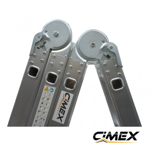 Escalera multifuncional de aluminio – 5,78 m, (4x5)