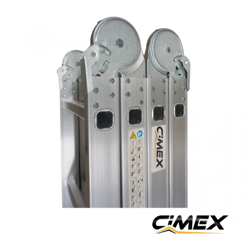 Escalera multifuncional de aluminio – 5,78 m, (4x5)