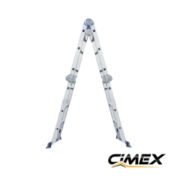 Escalera multifuncional de aluminio plegable - 3,54 m (4x3) CIMEX