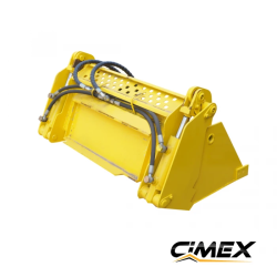 Cubo 4 en 1 para Mini Cargadora