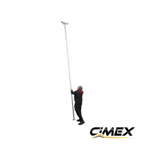 Elevador para materiales de construcción y paneles fotovoltaicos CIMEX PL200RS - 19 m / 250 kg