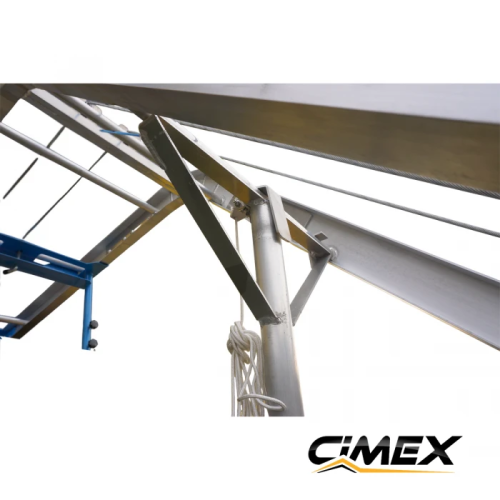 Elevador para materiales de construcción y paneles fotovoltaicos CIMEX PL200RS - 19 m / 250 kg