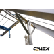 Elevador para materiales de construcción y paneles fotovoltaicos CIMEX PL200RS - 19 m / 250 kg