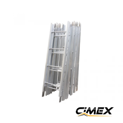 Elevador para materiales de construcción y paneles fotovoltaicos CIMEX PL200RS - 19 m / 250 kg
