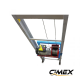Elevador para materiales de construcción y paneles fotovoltaicos CIMEX PL200RS - 19 m / 250 kg