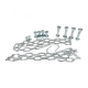 Rampa de acero triple plegable STAHL para ATV, cortacéspedes – Juego de 2, 200 x 25 cm / 450 kg