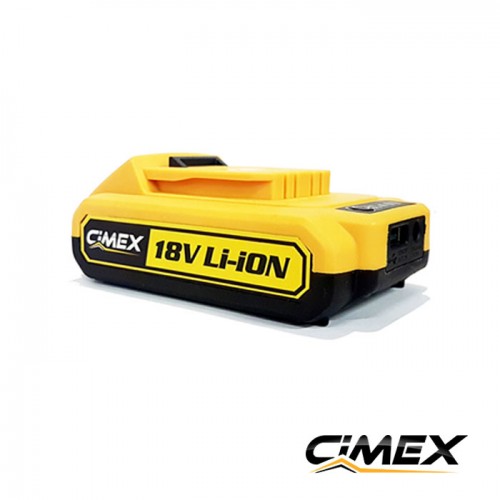 Batería recargable 18V / 2.0 Ah / Li-ion
