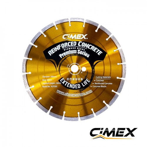 Disco de diamante para concreto 300 mm CIMEX RCP300