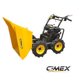Mini dumper 4x4 con capacidad de carga de 300 kg