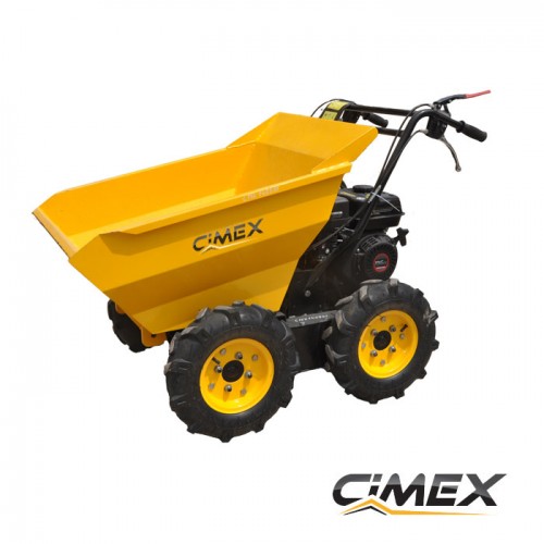 Mini dumper 4x4 con capacidad de carga de 300 kg