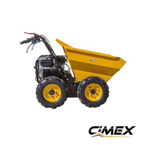 Mini dumper 4x4 con capacidad de carga de 300 kg