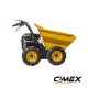 Mini dumper 4x4 con capacidad de carga de 300 kg